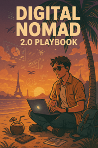digital nomad for beginners ebook cover