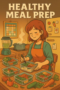 meal prep for beginners ebook cover
