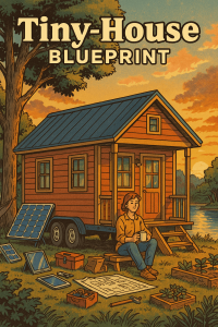 tiny house living for beginners ebook cover 